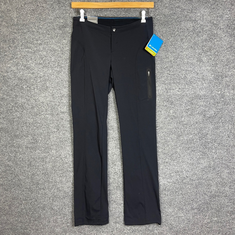 NEW Columbia Pants Womens 4/36 Straight Leg Omni-Shield Active Hiking Outdoor